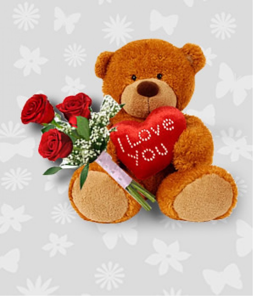 flowers and teddy bear delivery