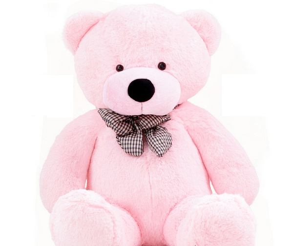 light pink teddy bear
